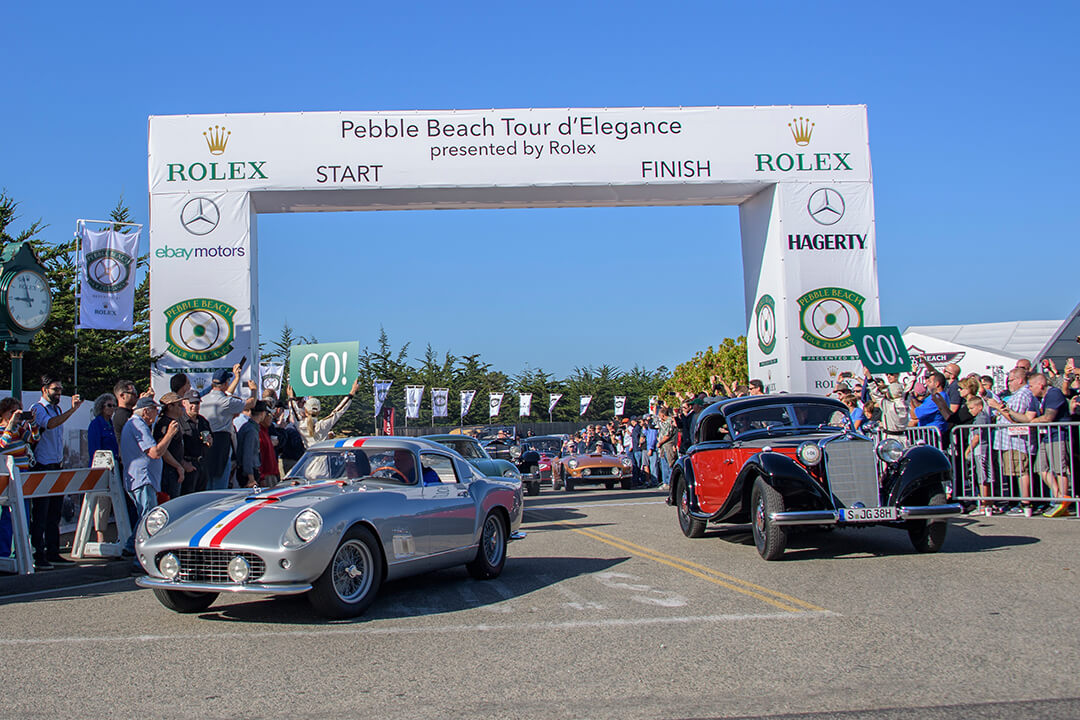 Visiting Pebble Beach for the Tour d'Elegance