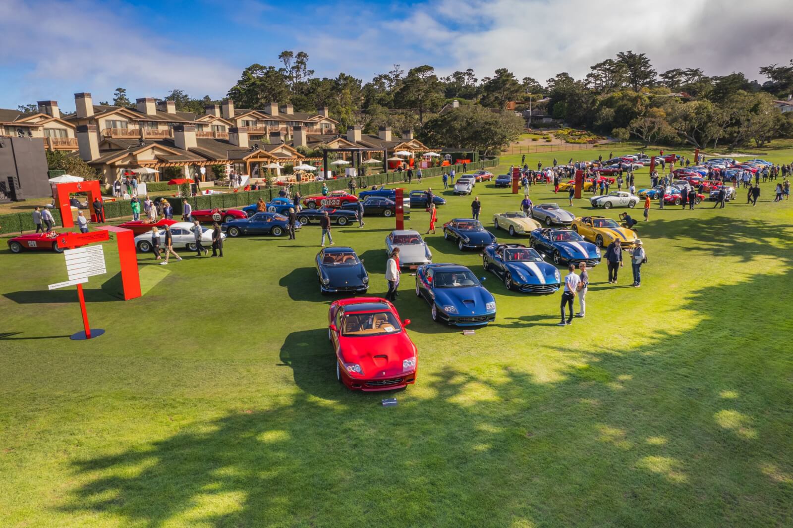Ferrari at Pebble Beach