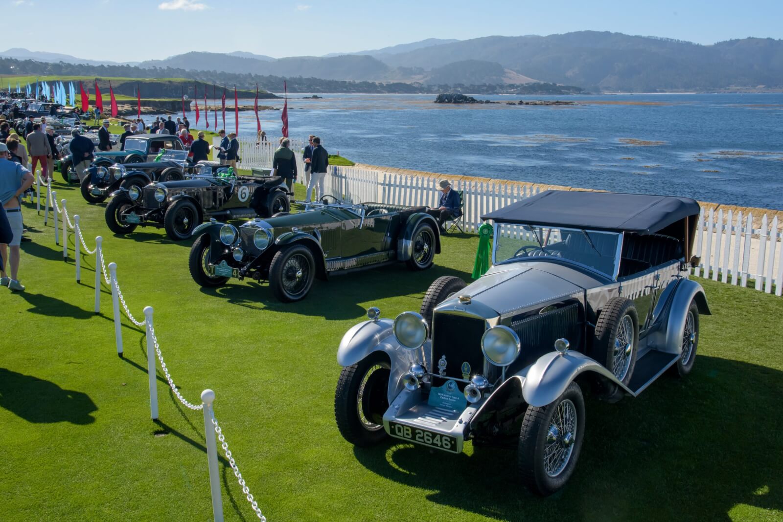 Invictas along the water's edge